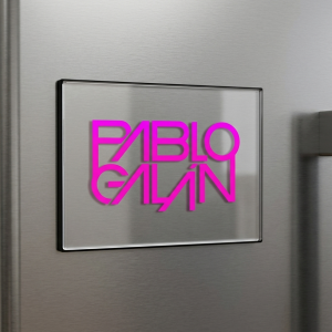 Imán nevera Pablo Galán Logo