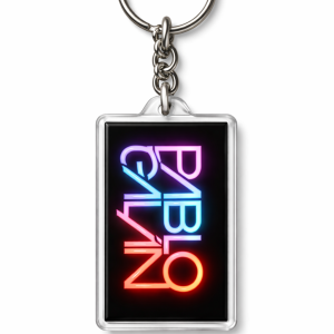 Llavero Pablo Galán Neon Style